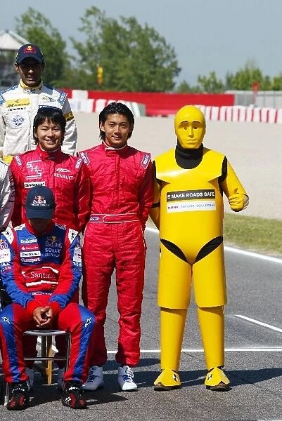 GP2 Series: The GP2 drivers group photograph