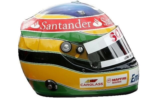 GP2 Series: The helmet of Bruno Senna Arden International