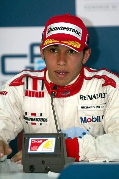 GP2 Series: Lewis Hamilton ART: GP2 Series, Rd 1, Qualifying Day, Valencia, Spain, 9 April 2006