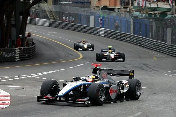 GP2 Series: Race winner Pastor Maldonado Trident Racing