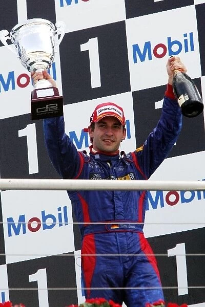 GP2 Series: Race winner Timo Glock iSport International celebrates on the podium