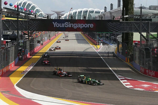 GP2 Series, Rd10, Marina Bay Street Circuit, Singapore, 21-22 September 2013
