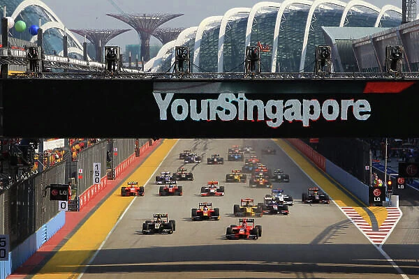 GP2 Series, Rd12, Marina Bay Street Circuit, Singapore, 21-23 Septmber 2012
