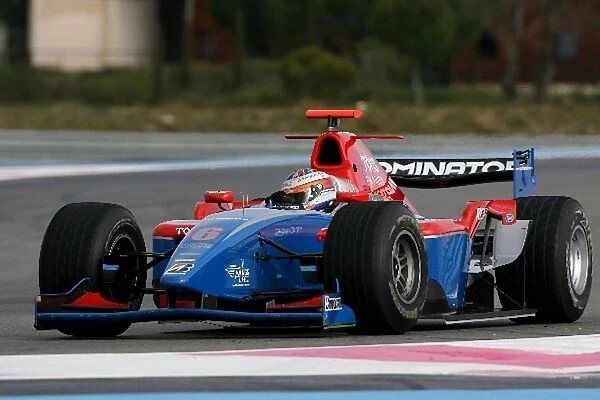 GP2 Series Testing: Andreas Zuber iSport International