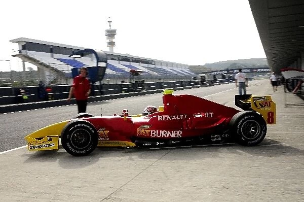 GP2 Series Testing: Kamui Kobayashi Fat Burner Racing Engineering