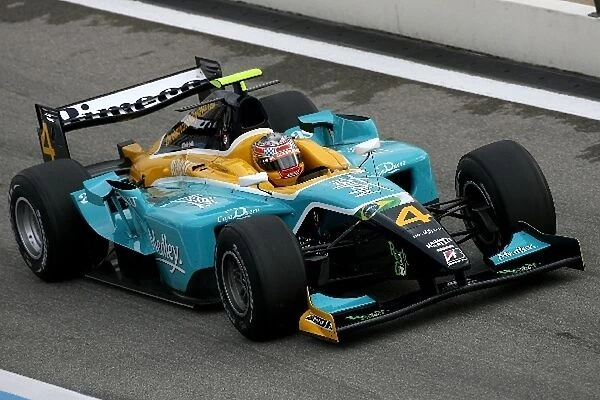GP2 Series Testing: Roldan Rodriguez Minardi Piquet Sports