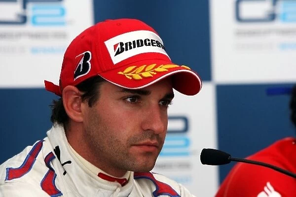 GP2 Series: Timo Glock iSport International in the Press Conference