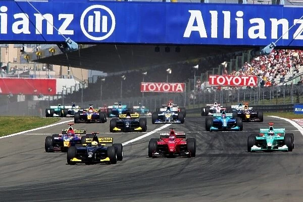 GP2: The start of the race: GP2, Rd 6, Nurburgring, Germany, 28 May 2005