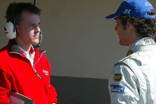 GP2 Testing: Bruno Senna tests for DPR. Chats to a Bridgestone engineer