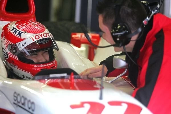 GP2 Testing: Kazuki Nakajima DAMS: GP2 Testing, Day One, Barcelona, Spain, 8 March 2007