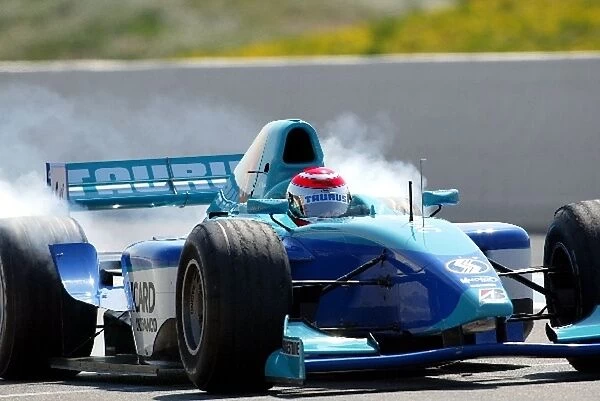 GP2 Testing: Nelson Angelo Piquet Hitech Piquet Sports