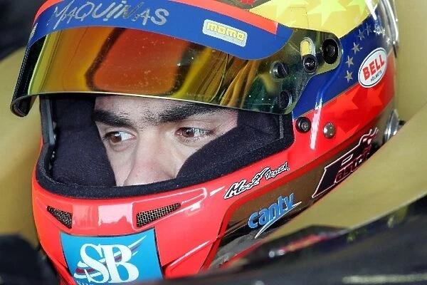 GP2 Testing: Pastor Maldonado Minardi Piquet Sports