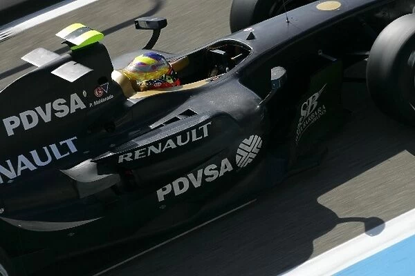 GP2 Testing: Pastor Maldonado, Piquet Sports