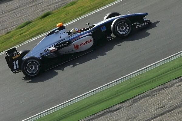 GP2 Testing: Pastor Maldonardo Trident Racing