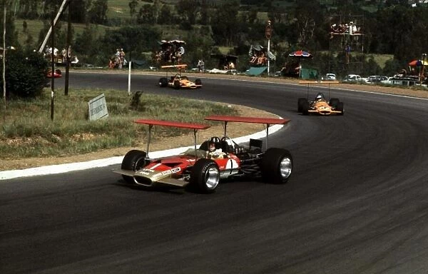 Graham Hill, Denny Hulme & Bruce McLaren South African Grand Prix, Kyalami