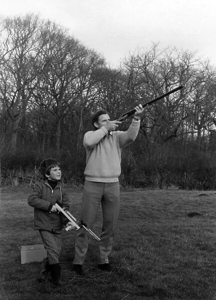 Graham Hill Photo Shoot, England, 1968