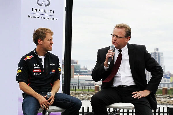 Grand Prix of America at Port Imperial Media Event, Port Imperial, New Jersey, USA, 11 June 2012