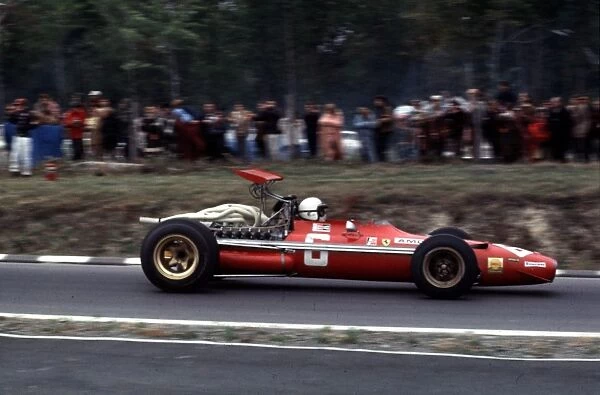 US Grand Prix, Watkins Glen, USA. 6 october 1968: Chris Amon, Ferrari 312