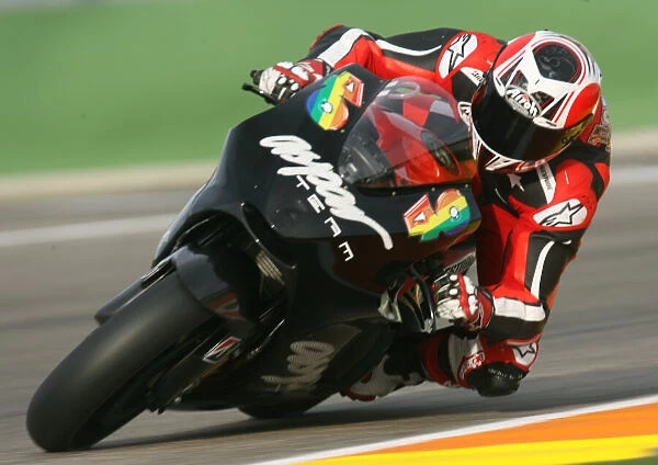 Hector Barbera Aspar Team Ducati2009 MotoGP Testing