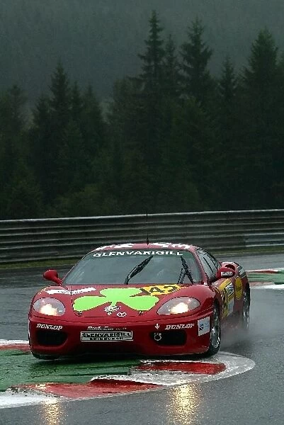 Hector Lester (GBR)  /  Keith Robinson (GBR)  /  John Greasley (GBR) Glenvarigill Ferrari 360 Modena failed