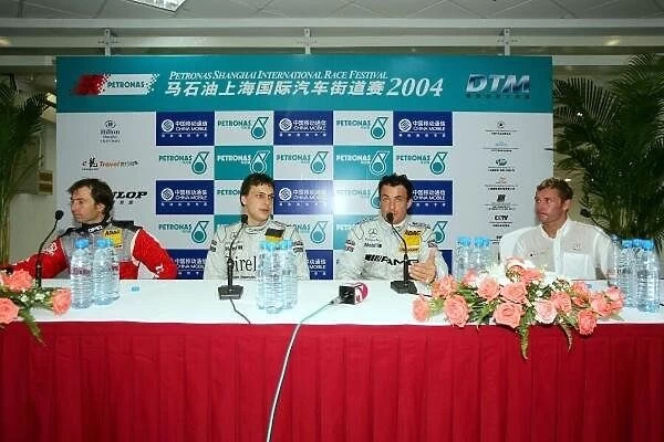 DTM. The post qualifying press conference