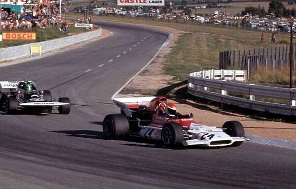 Helmut Marko & Henri Pescarolo South African Grand Prix, Kyalami