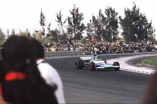 Henri Pescarolo, Matra-Simca Ms120, 9th Mexican Grand Prix, Mexico City 25 Oct 1970 World LAT Photographic Ref: 70 MEX 39