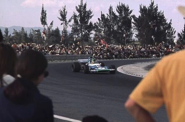 Henri Pescarolo, Matra-Simca MS120, 9th Mexican Grand Prix, Mexico City 25 Oct 1970 World LAT Photographic Ref: 70 MEX 33