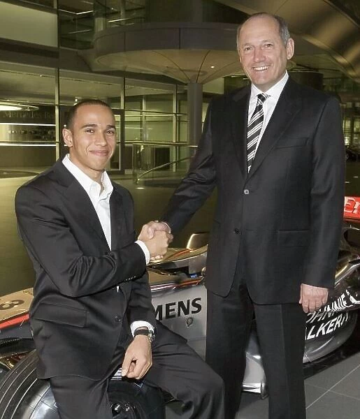 History. 2006 McLaren Announcement.. McLaren Technology Center, England