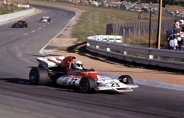 Howden Ganley, Emerson Fittipaldi & Jean-Pierre Beltoise: South African Grand Prix, Kyalami, 2-4 Mar 72