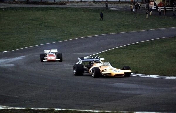 Hulme & Regazzoni Race of Champions, Brands Hatch, 20-21 Mar 71 World ©LA