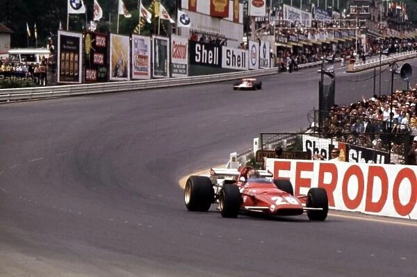 Ignazio Giunti, Ferrari 312B, Fourth Belgian Grand Prix, Spa Francorchamps, 5-7 Jun 70 World LAT Photographic Tel: +44(0) 181 251 3000 Fax: +44(0) 181 251 3001 Ref: 70 BEL 78