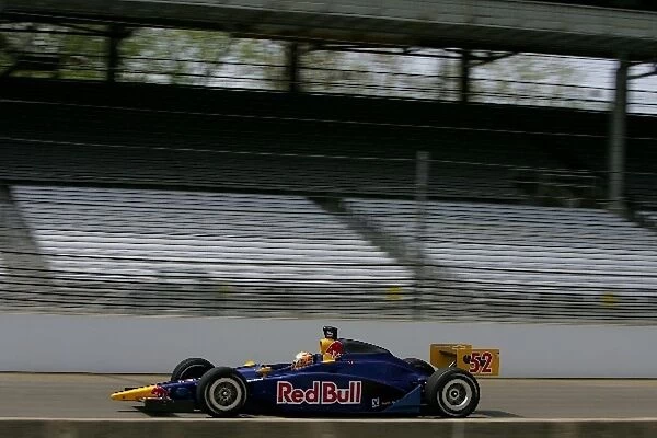 Indy Racing League: Ed Carpenter, IRL open testing, Indianapolis Motor Speedway, Indianapolis, IN, 28, April, 2004. 04irl04