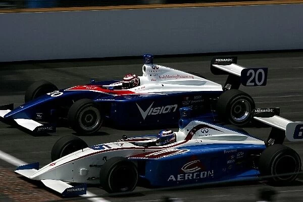 Indy Racing League: Jay Drake finishes third in the Futuba Freedom 100, Indianapolis Motor Speedway, Indianapolis, IN, 27, May, 2005. 05ips04