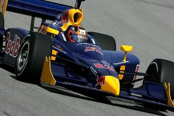 Indy Racing League: Patrick Carpentier qualifies seventeenth for the Honda Indy 225, Pikes Peak International Raceway, Fountain, CO, 21, August, 2005