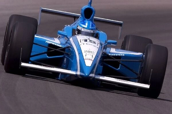 Indy Racing League: Sarah Fisher, USA, Dallara, Oldsmobile. Indianapolis 500
