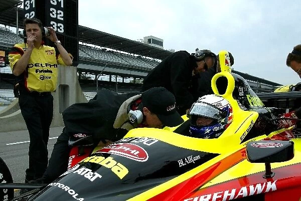 Indy Racing League: Scott Sharp Kelley Racing Dallara Toyota was the fastest on the opening day of practice