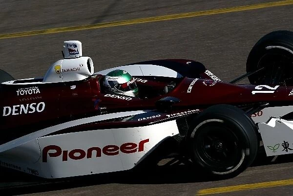 Indy Racing League: Tora Takagi, JPN, G Force, Toyota. IRL open test, Phoenix Intl. Raceway, Phoenix, AZ, 12, February, 2004