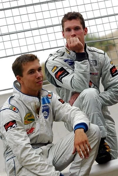 International Formula 3: Sutton sponsored drivers Clivio Piccione Manor Motorsport and Alan van der Merwe Carlin Motorsport