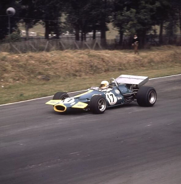 Jack Brabham, Brabham BT33 British Grand Prix, Brands Hatch 1970 World LAT Photographic Ref: 3  /  4109O