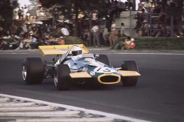 Jack Brabham, Brabham BT33-Ford, Retired Mexican Grand Prix, Mexico City 25 Oct 1970 World LAT Photographic Ref: 70 MEX 63