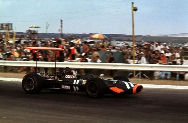 Jackie Oliver, BRM P138, Seventh South African Grand Prix, Kyalami