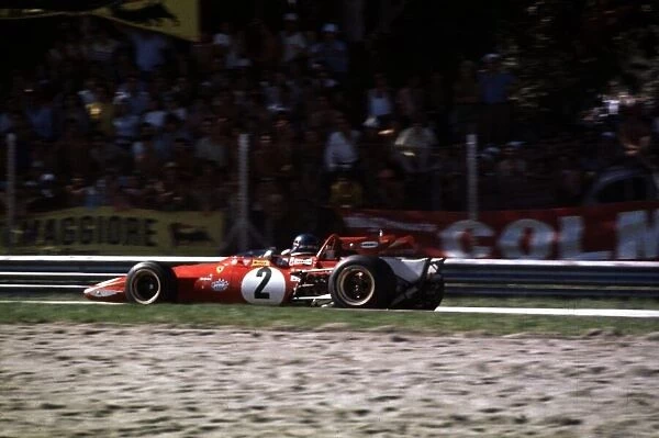 Jacky Ickx, Ferrari 312B, Retired German Grand Prix, Hockenheim