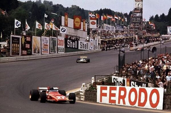Jacky Ickx & Jack Brabham Belgian Grand Prix, Spa Francorchamps