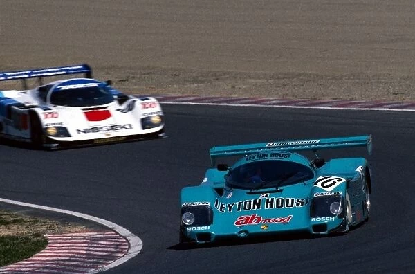 Japanese Sportscar Championship: Bruno Giacomelli  /  Naoki Nagasaka Leyton House Porsche 962C