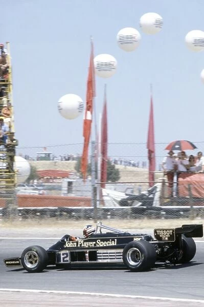 Jarama, Spain. 19-21 June 1981: Nigel Mansell, 6th position