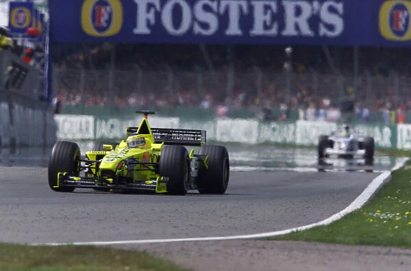 Jarno Trulli an his way to 6th place