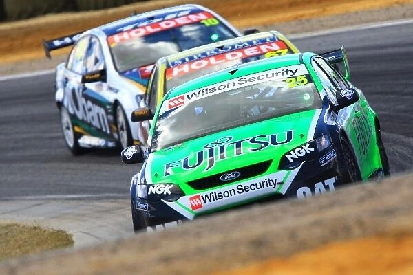 Jason Bright Fujitsu Ford was 6th in race 24: V8 Supercar Championship, Rd13, Big Pond 300, Barbagallo Raceway, Wanneroo, Australia, 20-22 November