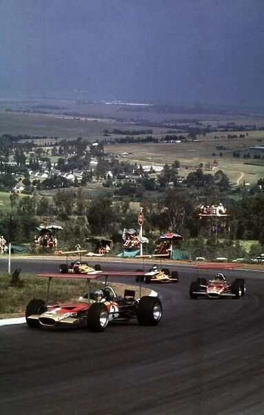 Jochen Rindt & Graham HIll South African Grand Prix, Kyalami
