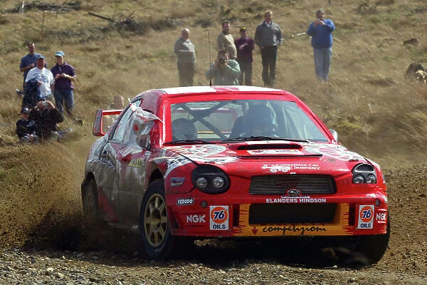 Jonny Milner 2004 British Rally Championship Pirelli Rally. Gateshead, England. 24th April 2004 World Copyright: Ebrey / LAT Photographic